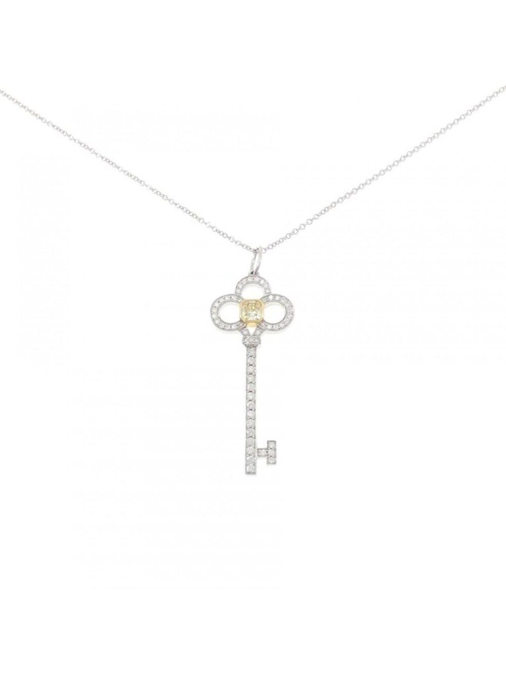 Tiffany & Co Crown Key Necklace
